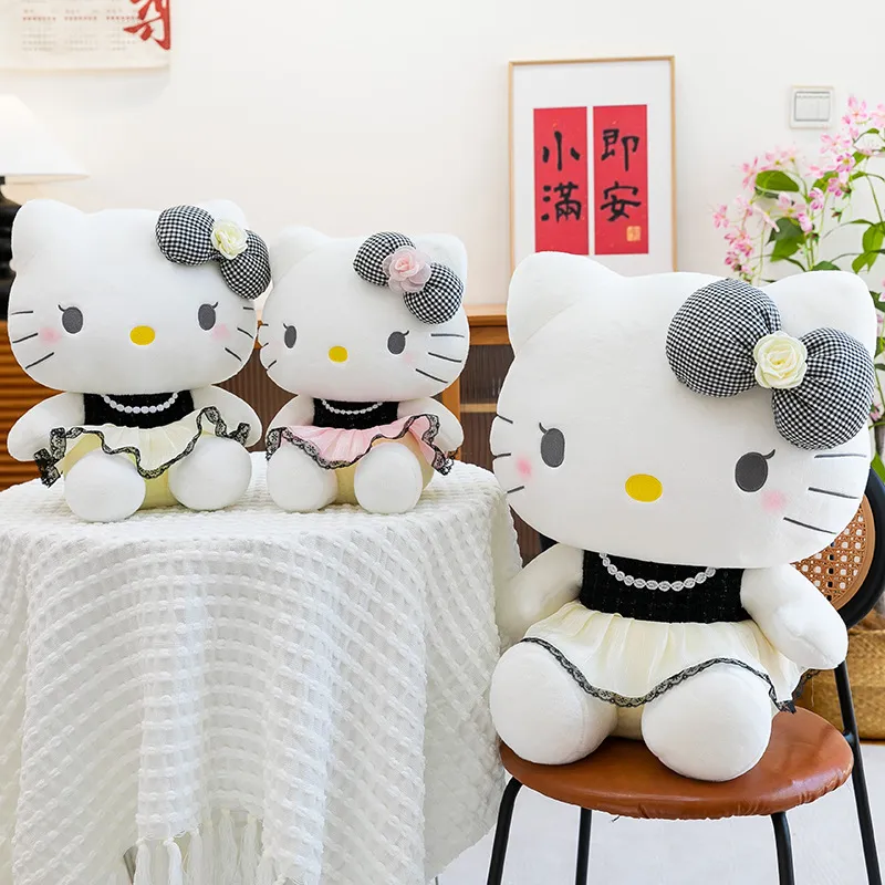Cute Cat Plush Toy – Soft Stuffed Animal Doll, Adorable Kitten Plushie Gift for Kids and Cat Lovers